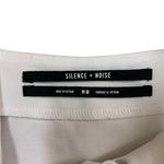 Urban Outfitters  Silence + Noise Reina Lace-up Top Medium White Y2K Grunge Photo 2