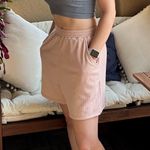 Dippin' Daisy's  Ribbed Knit Lounge Short - Nude Pink - S Photo 0