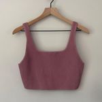 Babaton Aritzia Sleeveless Crop Top Ribbed Athletic Stretch Nylon Spandex Active Photo 6