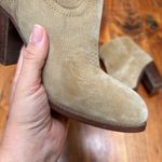 Frye Ilana Short Tan Suede Ankle Boots 6 Photo 3