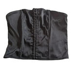 superdown Black Satin Corset Top Size Small Photo 2
