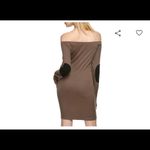 Zeagoo  women’s elbow patch off Shoulder dress. Sz XL Photo 2