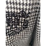 Women's KB for Stella Louise Houndstooth Blazer Size 14 Black/White Black Photo 2