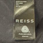 Reiss New Kali Double Breasted Wool Jacket Blazer Navy Blue 100% Wool Size 14 Photo 6