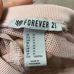 Forever 21 Light Pink Mesh Muscle Crop Tank Top Size M Photo 2