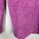 Duluth Trading Pullover Jacket Womens Medium Purple Fleece 1/4 Snap Frost Lake Purple Photo 3