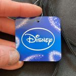 Disney NWT Mickey Black and Gold Drawstring Backpack Purse Mini Backpack Photo 4