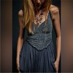 Free People Arabesque Maxi Dress Gray Photo 3