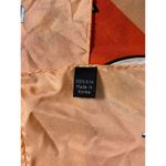 Princeton University Class of 1954 Fiftieth Reunion Silk Twill Scarf LG Square Orange Photo 5