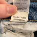 PacSun  High Rise Straight Distressed Light Wash Raw Hem Jeans Womens 24 90s Photo 12