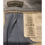 Dockers  mid rise curt light blue Bermuda style shorts size 14 Photo 7