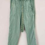 ZARA  Cargo Green Mid Rise Straight Leg Pants Size Small Photo 0