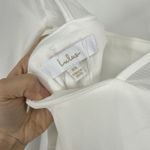 Lulus  Lovingly Yours White Mesh Long Sleeve Maxi Dress Size XS Wedding Bride Photo 4