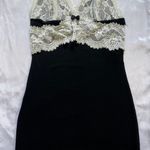 Emmiol Black Minidress With Lace Photo 0