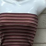 Brandy Melville  Jenny Striped Multicolor tube top one Photo 7