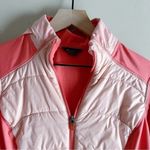 Eddie Bauer  Pink Hooded Zip Up Hybrid Jacket,‎ Active Wear, Size Medium Photo 1
