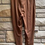 WAYDAMIN Sport 3 in 1 Set zip Up crop hoodie and leggings chocolate brown small Photo 9