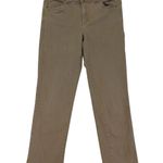 Democracy Womens Size 10 Brown "Ab" Technology Cropped Jeans Frayed Hem Photo 0