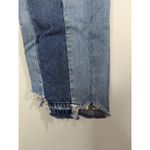 frame denim Nouveau Le Mix Jeans Colorblocked Distressed Cropped Size 26 Photo 5