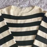 ZARA  Striped Knit Sweater - Size S Nwot Photo 2