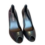 Melissa  Spikes II Peep Toe Heels Iridescent Jelly Pump Platform Size 7 Women's Photo 2