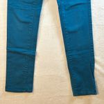 American Eagle  Outfitters Skinny Jeans Teal Blue Stretch Women 00 Photo 4