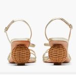 Kate Spade Valencia Blossom Braided Speherical Sandal Novelty Heel Size 5 Photo 5