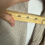 Free People  Top S Beige Boho Lace Button Blouse Romantic Cottage Western Chic Photo 5