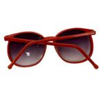 Vintage Burgundy Round Lens Horn Photo 7