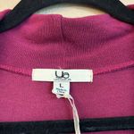 YA Los Angeles NEW!  Size LARGE Plum Purple Long Sleeve Cowl Neck Knit Dress Photo 4