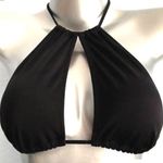 Victoria's Secret Black High Neck Keyhole Bikini Top Photo 0