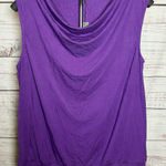 Allegra K  Sleeveless Purple Blouse Photo 0