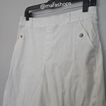 Spanx Twill Wide Leg Pants White Photo 3