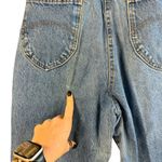 Chic Vintage High Rise Mom Jeans Made in USA Sz 26 Tapered Leg 90s Denim‎ Blue Photo 4