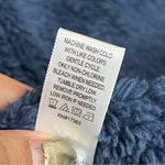 Koolaburra by Ugg  Plush hooded Cardigan Size S Blue Oversized Open Front Pockets Photo 8