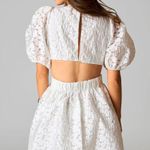 BuddyLove TINSLEY CUT OUT SHORT DRESS - ALABASTER Photo 1