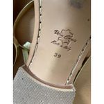 Minerva Sandali Gold Strappy Flat Leather Sandal Size 39/ US 8.5 Photo 8