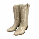 Altar'd State  Tan Heeled Western Boots Photo 1