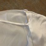 ZARA  satin effect open back top XS white Photo 2