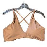 Women's XXL Dark Brown Padded Sports Bra Criss Photo 0