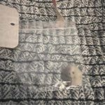 Free People  Jamie Sleeveless Herringbone Vest NWT Gray Twill Top Women's Large Photo 6