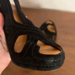Givenchy Women’s  Black Strappy Suede Open-Toe Heels Size 6 Photo 4