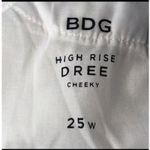 BDG  Vintage DREE High-Rise Pastel Stripe Denim Shorts Size 25 Y2K Festival Photo 5