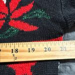 Nutcracker womens size small ugly Christmas sweater tree snowman angel presents Black Photo 3