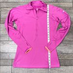 Nike Dri-Fit Women's Magenta Half-Zip Sweatshirt Photo 4