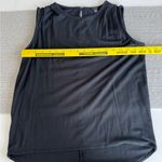 Ann Taylor  Petite Black Sleeveless Crew Neck Blouse Gathered Shoulder Sz XSP Photo 5