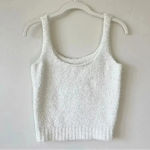 SKIMS Cozy Knit Off White Tank Top Size S / M Photo 2