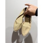 VISCATA Handmade in Spain Rascassa Flat Canvas Espadrilles Nude Beige Y Black Size 9.5 Photo 1