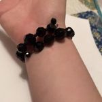 Women’s Spiral Stretchy Bracelet Plastic Bead Beaded Black Photo 2