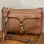 Rebecca Minkoff Mini Mac Tan Almond Leather Crossbody Bag Photo 3